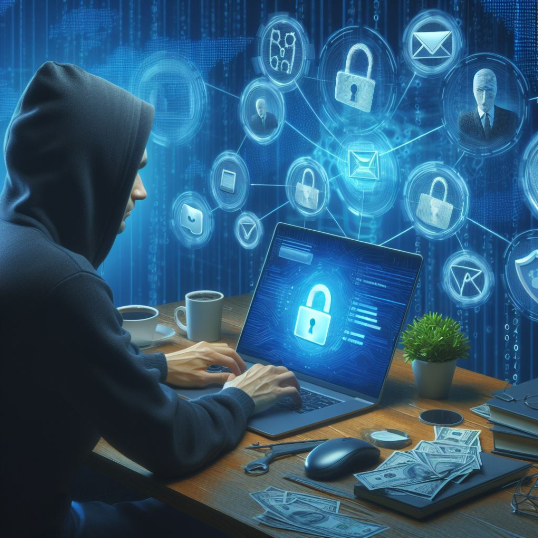Phishing en fraude crypto door een hacker