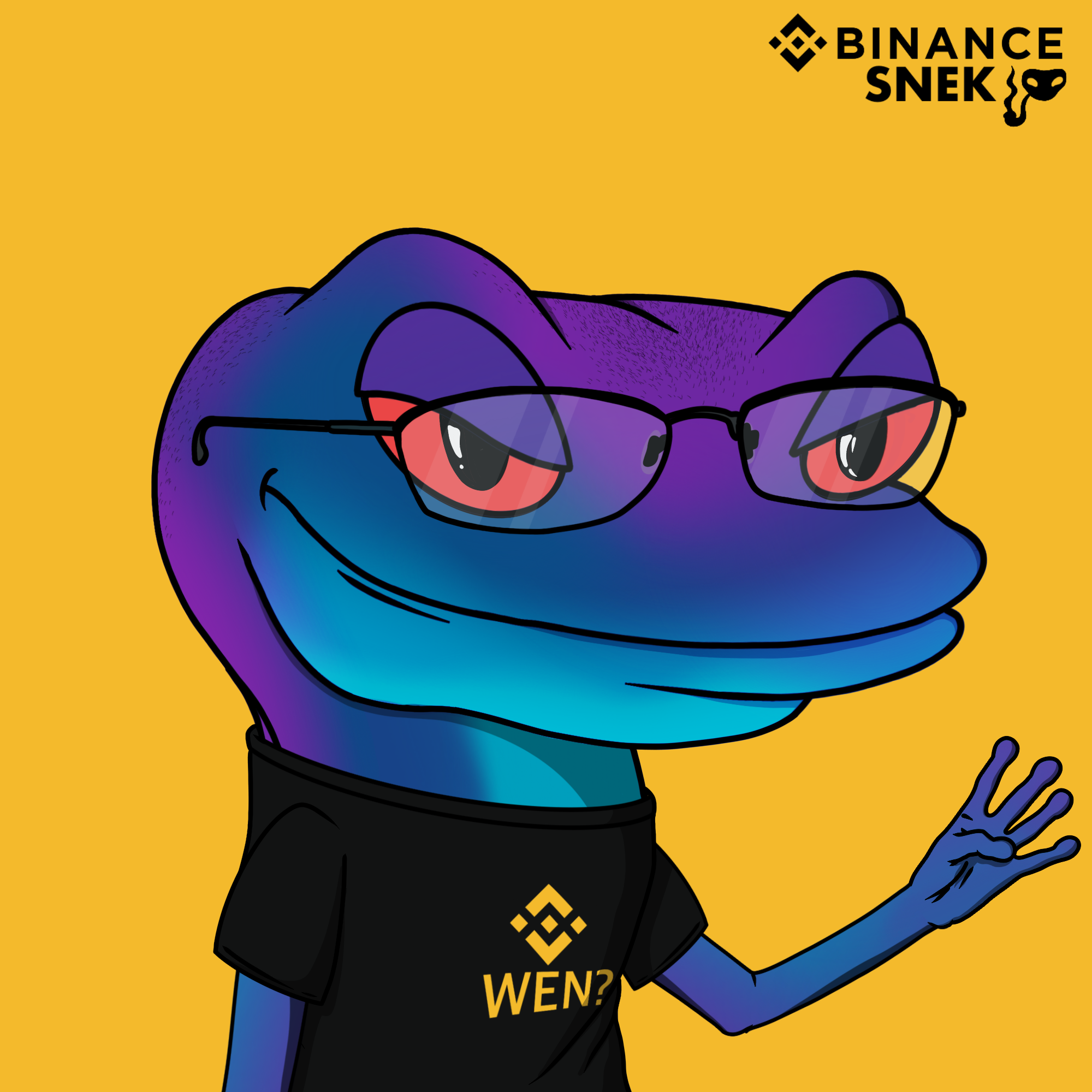 Snek campagne Binance