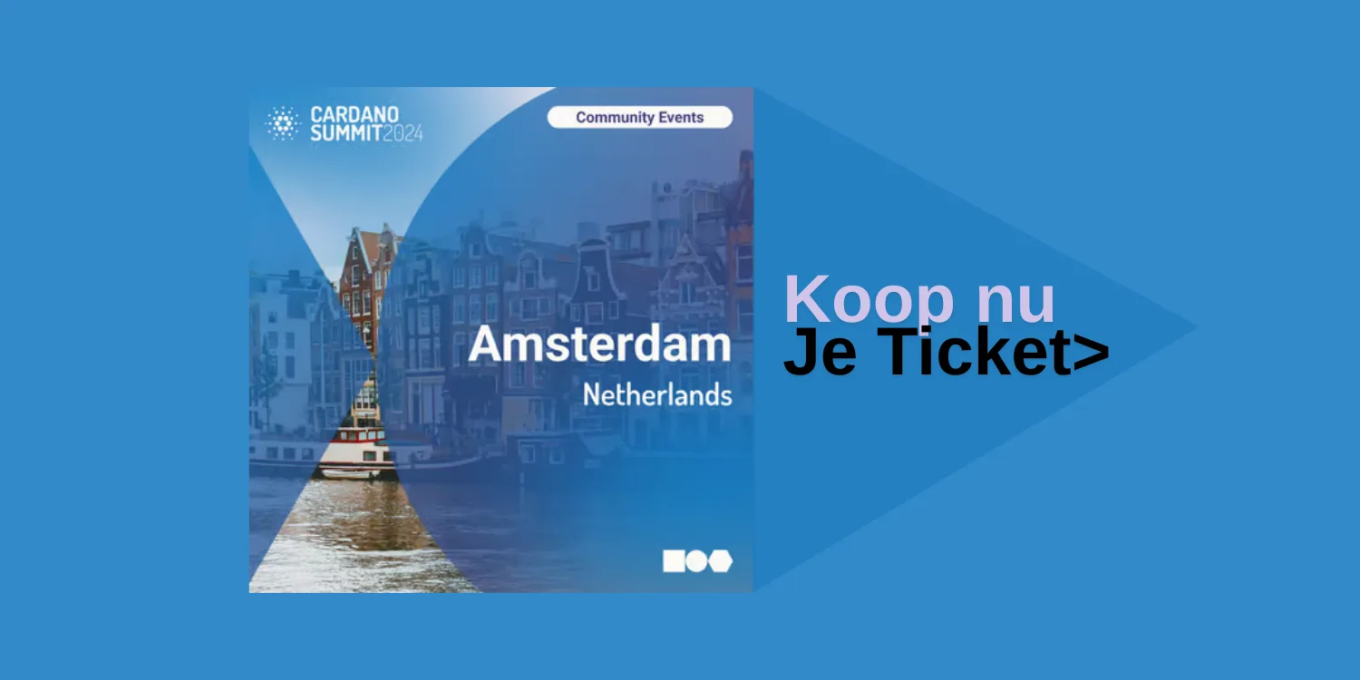 Cardano Summit Amsterdam 2024